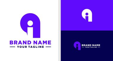 QI logo monogram Düşük Vaka Yapılabilir