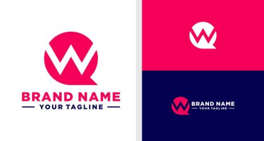 QW logo monogram modelleme verilebilir.