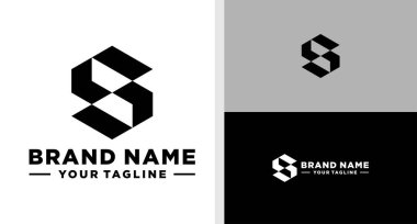 Harflerin logosu altıgen monogramın alışılmadık versiyonu