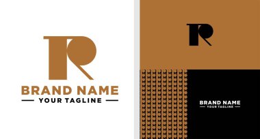 R Logosu Monogram ELEGANT LUXURY ÜNİQUE EDİLMESİ