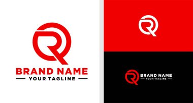 RQ logosu monogram döngüsü hattı düzenlenebilir.