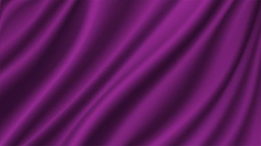 Soyut vektör arka plan lüks mor kumaş veya sıvı dalga soyut veya mor kumaş arka plan. Kumaş yumuşak dalga. Saten, ipek ve pamuk hazineleri.