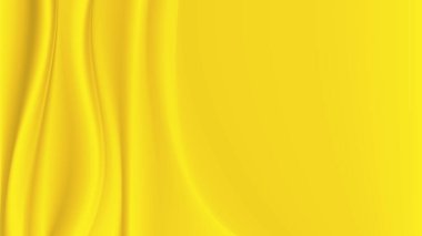 Soyut vektör arka plan lüks sarı kumaş veya sıvı dalga soyut veya sarı kumaş dokusu arka plan. Kumaş yumuşak dalga. Saten, ipek ve pamuk hazineleri.