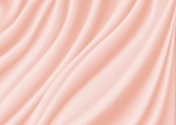 Fondo Vector Abstracto Lujo Tela Rosa Vieja Onda Líquida Fondo — Vector de stock