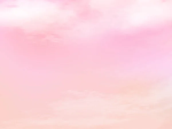 Ciel Rose Fond Nuageux Blanc Sky Landscape Background Paradis Été — Image vectorielle