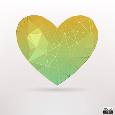 Paketleme, düğün kartı ve kapak şablonu için pembe arkaplan desenli Geometrik gül altın kalp şekli.