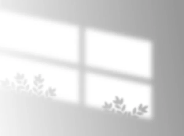 Shadow Overlay Effect Transparent Overlay Shadow Window Vector Illustration — Stock vektor