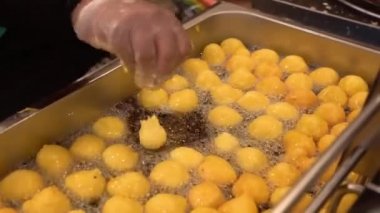 Lukaimat pişirme süreci