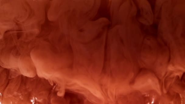 Wolke aus blassoranger Farbe — Stockvideo