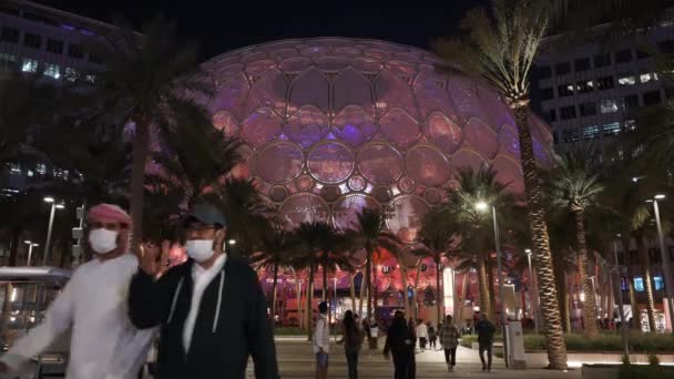 Al Wasl dome expo 2020 — 图库视频影像