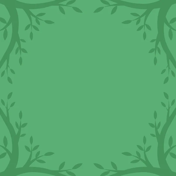 Bitki çerçeve vektörü. Dairesel branş çerçeve tasarımı. Çiçek element vektörü. Düzenlenebilir vektör.