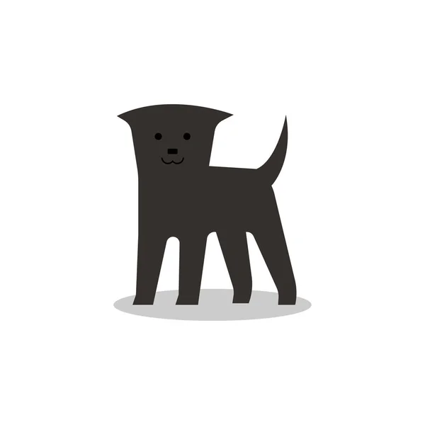 Little Dog Vector Friendly Affenpinscher Dog Vector Illustration — Stock Vector