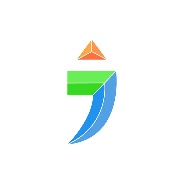 Modern J harfi logosu kavramı. Basit harf j simgesi vektör tasarımı.