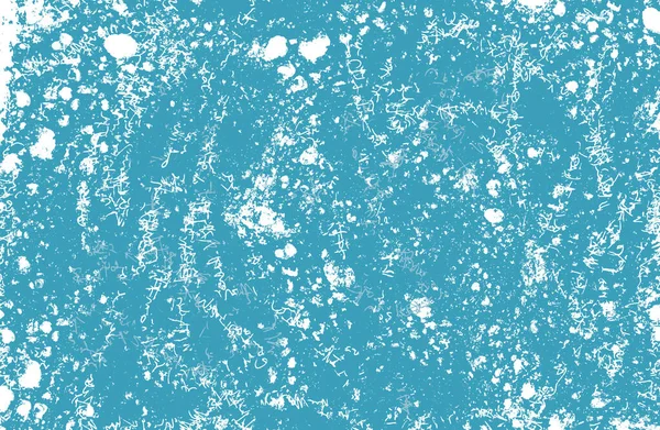 蓝色纹理背景像泡沫 抽象的噪音 碎片和灰尘的小颗粒 沮丧而不平衡的背景 卷曲纹理覆盖 — 图库照片