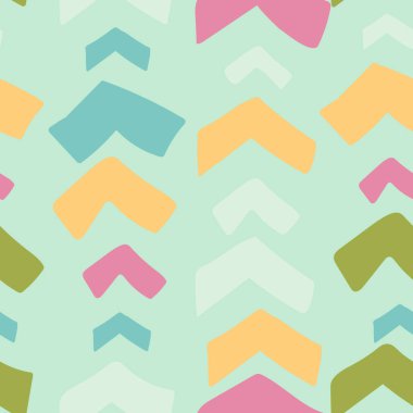 Pembe mavi ve sarı arka plan. Çizgi dokusu pürüzsüz. Ok vektörü ve illüstrasyon.