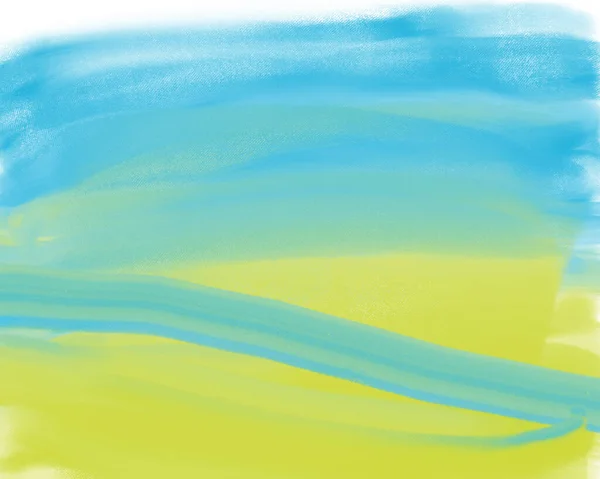 Textura de fondo verde azul de la pintura cepillada áspera. Ilustración digital que imita fondos de texturas. —  Fotos de Stock