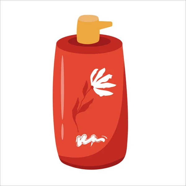 Gel Espuma Jabón Líquido Bomba Dispensadora Botella Plástico Garabato Icono — Archivo Imágenes Vectoriales