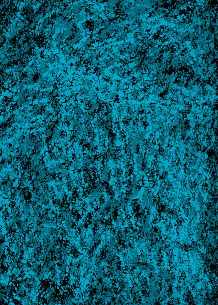 Textura Fundo Azul Preto Tinta Escovada Áspera Ilustração Digital Imitando — Fotografia de Stock