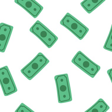 Para yığını simgesi düz stil. İzole edilmiş beyaz arka planda nakit vektör illüstrasyonunu değiştir. Faturasız şablon iş konsepti.