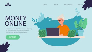 İniş sayfasında para kazanmak için bilgisayarla kumar oynayan arsız nine. Evde yaşlı bir büyükanne düşüncesizce online kumarhane oynuyor, yaşlı bir kadın bahis oynuyor ve kazanıyor, yaşlı insanlar iç işleri temsilciliği yapıyor..