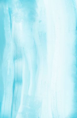 Mavi suluboya arka plan. Soyut el boyası kare leke arkaplanı