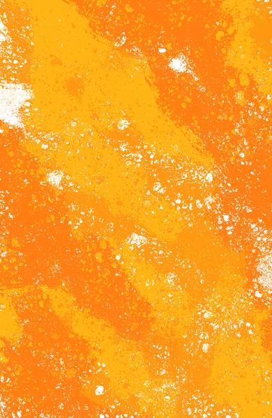 Pomarańczowy Żółty Czerwony Akwarela Tło Ilustracja Grunge Akwarela Plamy — Zdjęcie stockowe