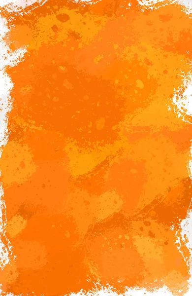 Оранжевый Желтый Красный Акварельный Фон — стоковое фото