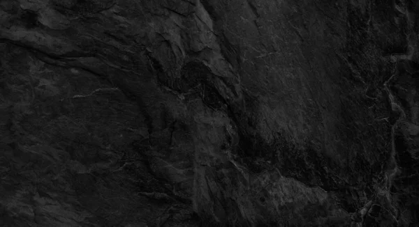 Dark Gray Stone Background Copy Space Black Grunge Banner Rock — Stock Photo, Image