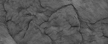 Soyut koyu gri kaplama arkaplan ya da doku. Yakın plan. Açık gri kaya arkaplanı.