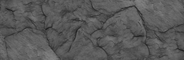 Soyut koyu gri kaplama arkaplan ya da doku. Yakın plan. Açık gri kaya arkaplanı.