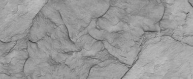 Panorama soyut taş arka planı. Taş duvarın dokusu. Yakın plan. Açık gri kaya arkaplanı.