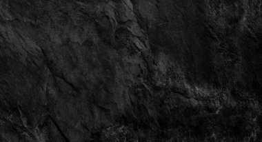 Fotokopi alanı olan koyu gri taş arka plan. Taş desenli siyah grunge pankartı. Taş duvarın dokusu..