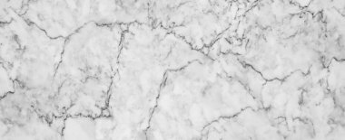 Arka plan için panorama beyaz mermer taş dokusu ya da lüks fayanslar için zemin ve iç ve dış dekorasyon için duvar kağıdı. Yüksek çözünürlüklü mermer.