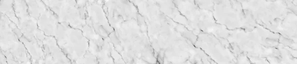 Panorama White Marble Stone Texture Background Luxurious Tiles Floor Wallpaper — Stock Photo, Image