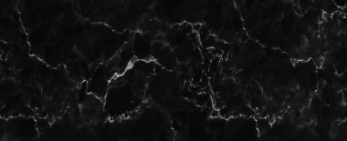 Arka plan veya lüks fayanslar için panorama siyah mermer taş dokusu ve iç ve dış dekorasyon için duvar kağıdı. Yüksek çözünürlüklü mermer.