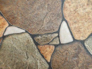 abstract background of natural stone arrangement