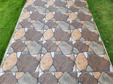 abstract background of natural stone arrangement