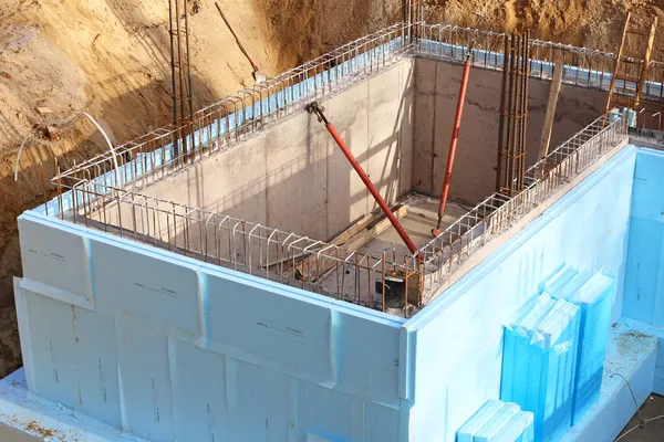 Bodrum duvarlarında polistiren izolasyon