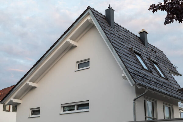 residential building with gable roof