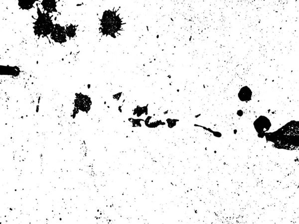 Grunge Blanco Negro Textura Superposición Angustia Abstracto Polvo Superficial Áspero — Vector de stock