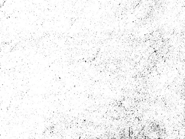 Grunge Noir Blanc Texture Superposition Détresse Poussière Surface Abstraite Concept — Image vectorielle