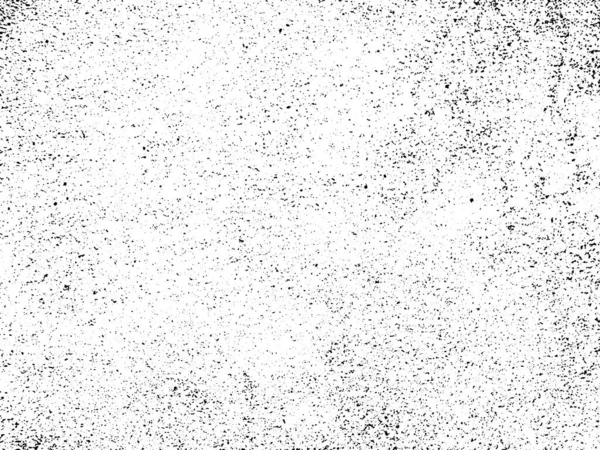 Grunge Noir Blanc Texture Superposition Détresse Poussière Surface Abstraite Concept — Image vectorielle