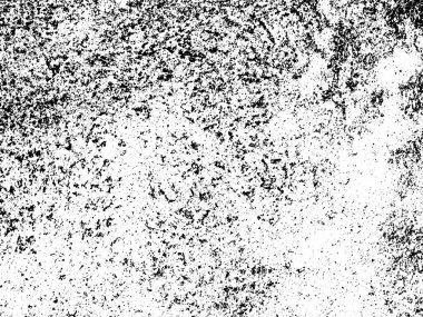 Siyah beyaz grunge. Tehlike örtüsü dokusu. Soyut yüzey tozu ve kaba duvar arkaplanı kavramı. Sıkıntı illüstrasyonu, grunge etkisi yaratmak için basitçe nesnenin üzerine yerleştirilir. Vektör EPS10.