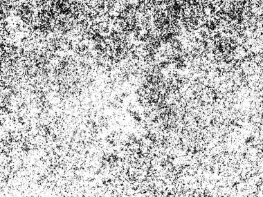 Siyah beyaz grunge. Tehlike örtüsü dokusu. Soyut yüzey tozu ve kaba duvar arkaplanı kavramı. Sıkıntı illüstrasyonu, grunge etkisi yaratmak için basitçe nesnenin üzerine yerleştirilir. Vektör EPS10.