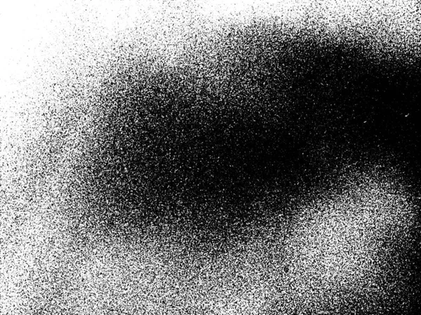 Grunge Noir Blanc Texture Superposition Détresse Poussière Surface Abstraite Concept — Image vectorielle