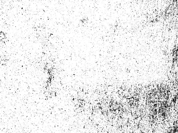 Grunge Noir Blanc Texture Superposition Détresse Poussière Surface Abstraite Concept — Image vectorielle