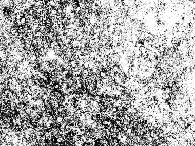 Siyah beyaz grunge. Tehlike örtüsü dokusu. Soyut yüzey tozu ve kaba duvar arkaplanı kavramı. Sıkıntı illüstrasyonu, grunge etkisi yaratmak için basitçe nesnenin üzerine yerleştirilir. Vektör EPS10.