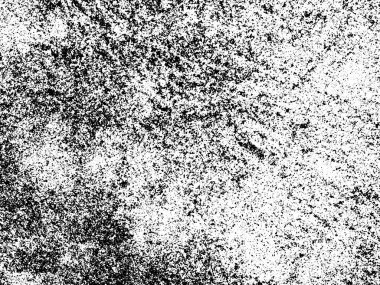 Siyah beyaz grunge. Tehlike örtüsü dokusu. Soyut yüzey tozu ve kaba duvar arkaplanı kavramı. Sıkıntı illüstrasyonu, grunge etkisi yaratmak için basitçe nesnenin üzerine yerleştirilir. Vektör EPS10.