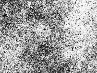 Siyah beyaz grunge. Tehlike örtüsü dokusu. Soyut yüzey tozu ve kaba duvar arkaplanı kavramı. Sıkıntı illüstrasyonu, grunge etkisi yaratmak için basitçe nesnenin üzerine yerleştirilir. Vektör EPS10.