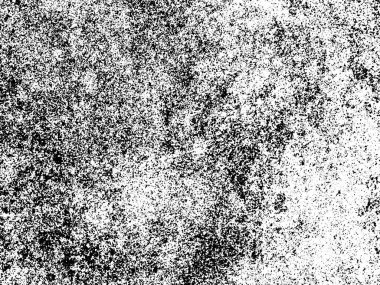 Siyah beyaz grunge. Tehlike örtüsü dokusu. Soyut yüzey tozu ve kaba duvar arkaplanı kavramı. Sıkıntı illüstrasyonu, grunge etkisi yaratmak için basitçe nesnenin üzerine yerleştirilir. Vektör EPS10.